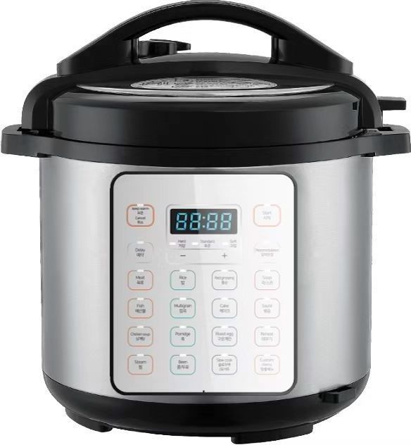 16 Cooking Options With Low Prices Factory Wholesales Large Capacity 6  Liters For  Household Multi Functional Pressure Cooker