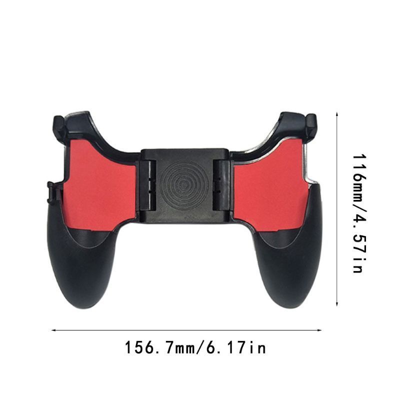 5in1 Phone Gamepad Joystick for iPhone Android Mobile Game Controller L1 R1 Shooting Buttons Trigger Handle