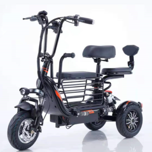 2023 Red 3 wheel electric scooter  500w scooter High Quality Electric Tricycle  explosion-proof vacuum tire