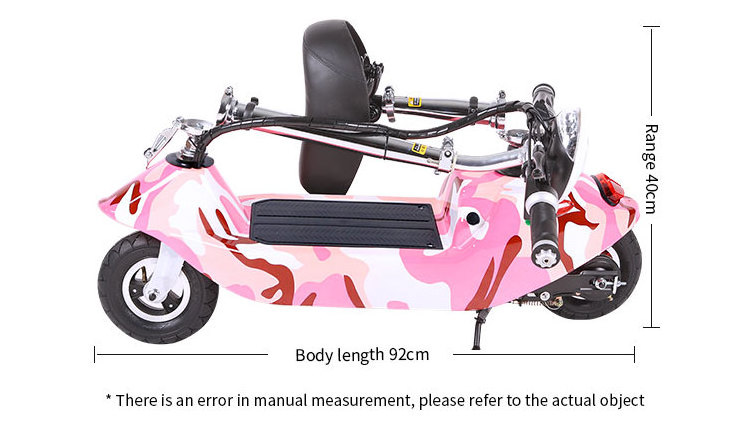 Factory direct sales mini folding portable children's scooter electric scooter