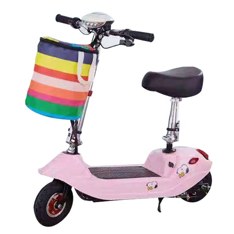 Second generation with different color chosen Steel frame 250w brush motor electric scooters kids adults