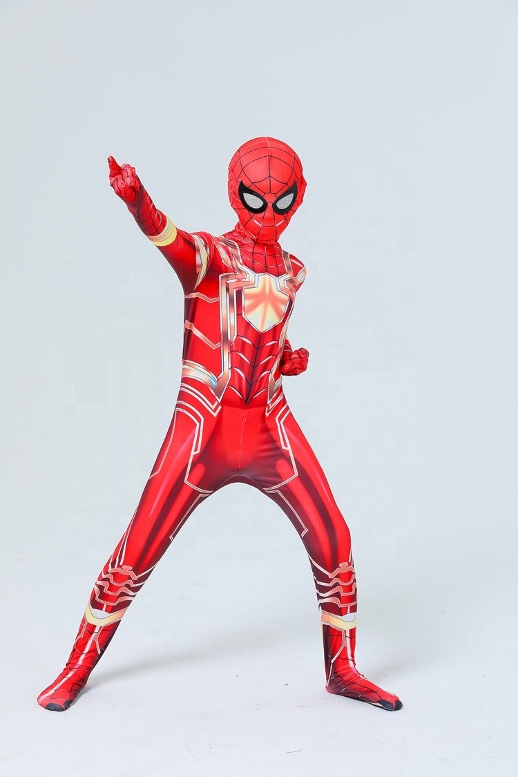 Fancy Halloween Boys Party Costume Cosplay Clothes Super Hero Role Play Jumpsuit One Piece Kids Costumes