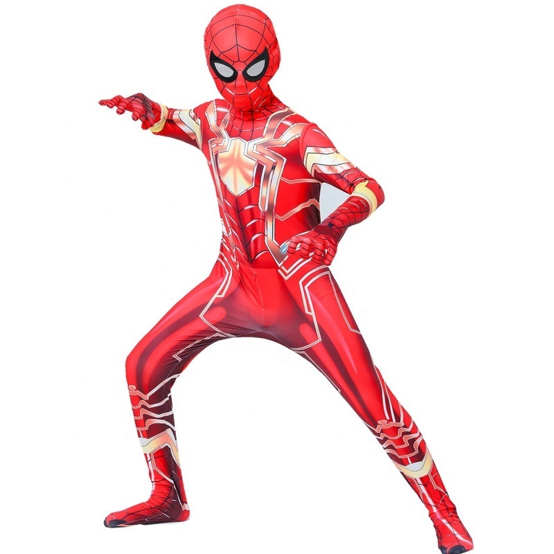 Fancy Halloween Boys Party Costume Cosplay Clothes Super Hero Role Play Jumpsuit One Piece Kids Costumes