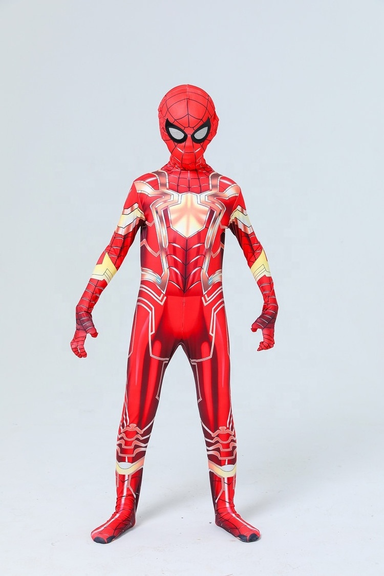 Fancy Halloween Boys Party Costume Cosplay Clothes Super Hero Role Play Jumpsuit One Piece Kids Costumes