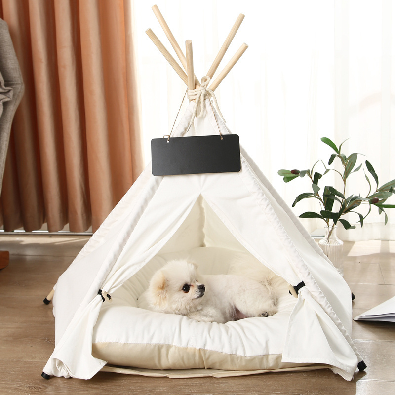 Luxury Winter Warm Cat House Detachable Pet Tent Non Slip Luxury Dog Bed Pet Bed Pet Bed Mat