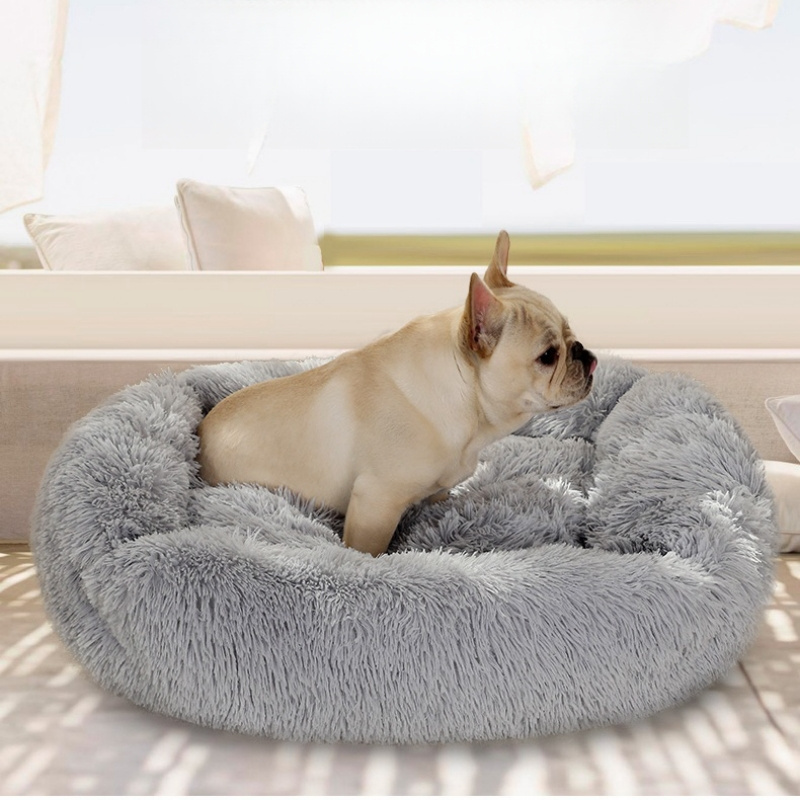 PV Plush Luxury Dog & Cat Bed Square Warm Pet Mat Machine Washable Wholesale