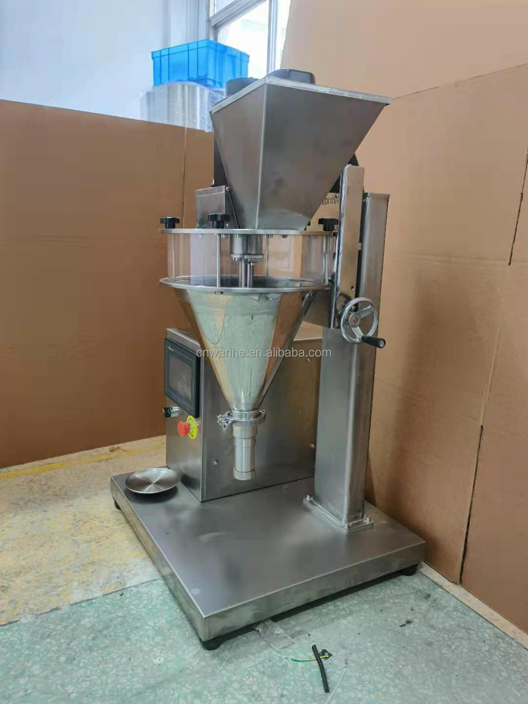 Semi automatic small cosmetic powder cocoa spice filling machine sachets bag auger screw powder filler machine