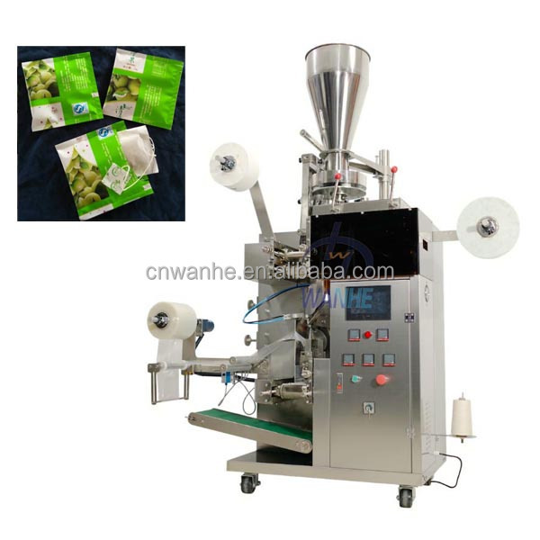 Wanhe automatic inner and outer bag vertical tea packing machine  Double tea bag   packing machine