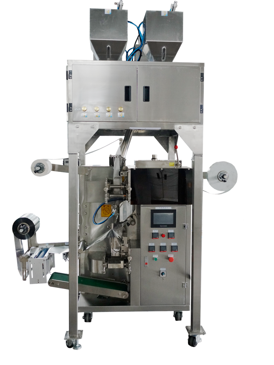 Wanhe automatic inner and outer bag vertical tea packing machine  Double tea bag   packing machine