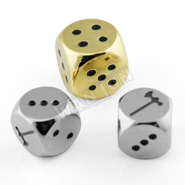 Buy Loaded Custom Metal Dice