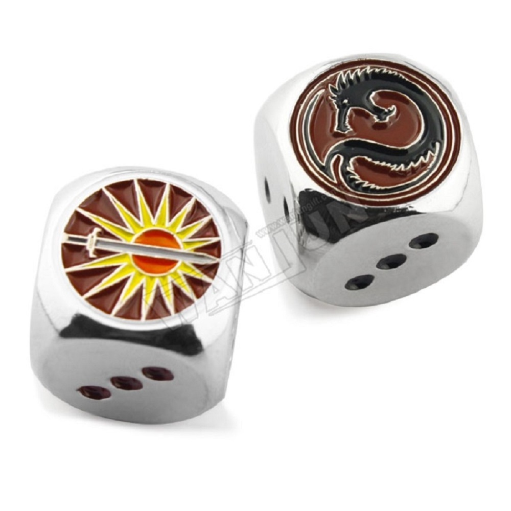 Buy Loaded Custom Metal Dice