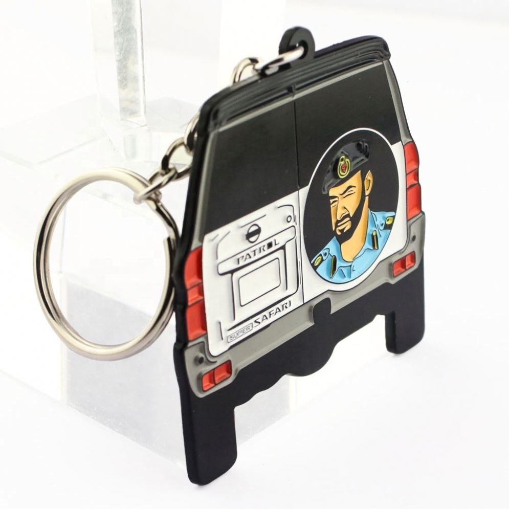 custom jdm classic mini small car part shaped saudi arabia souvenir keychain