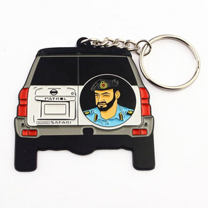 custom jdm classic mini small car part shaped saudi arabia souvenir keychain