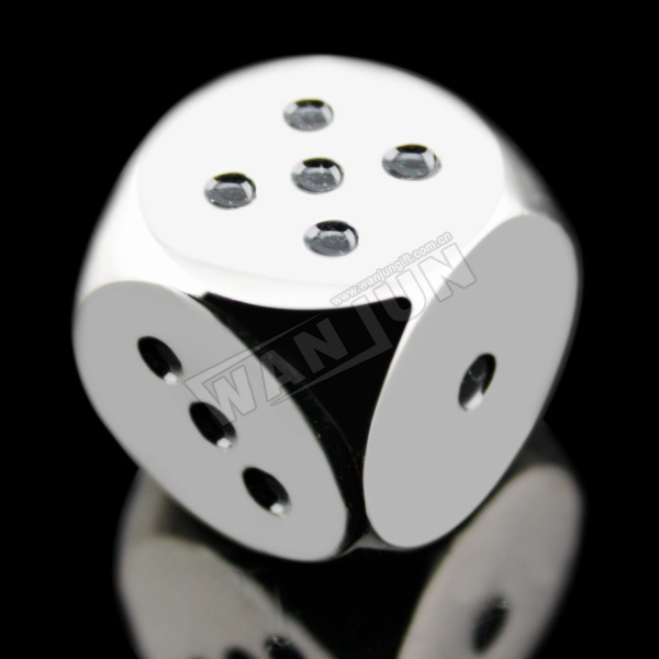 custom made laser engraved dice