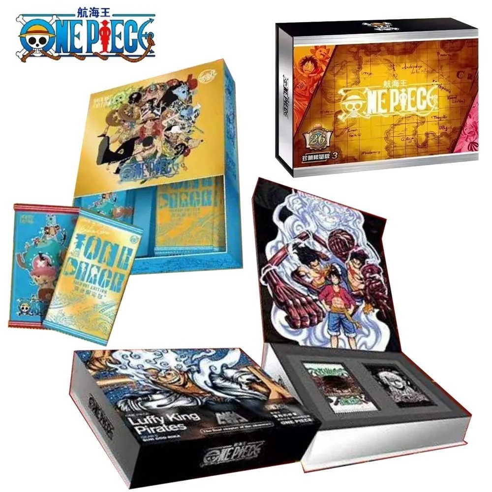 One Pieced Chopper Luffy Nami Game Trading Collection Booster Box Rare Table Playing Cards for Kids Gift Toys