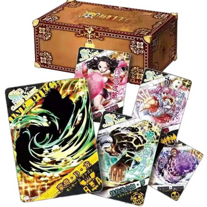 Wholesale Game Card Thickened TR 3D One Pieces Luff yugioh anime one piece card anime playing cards