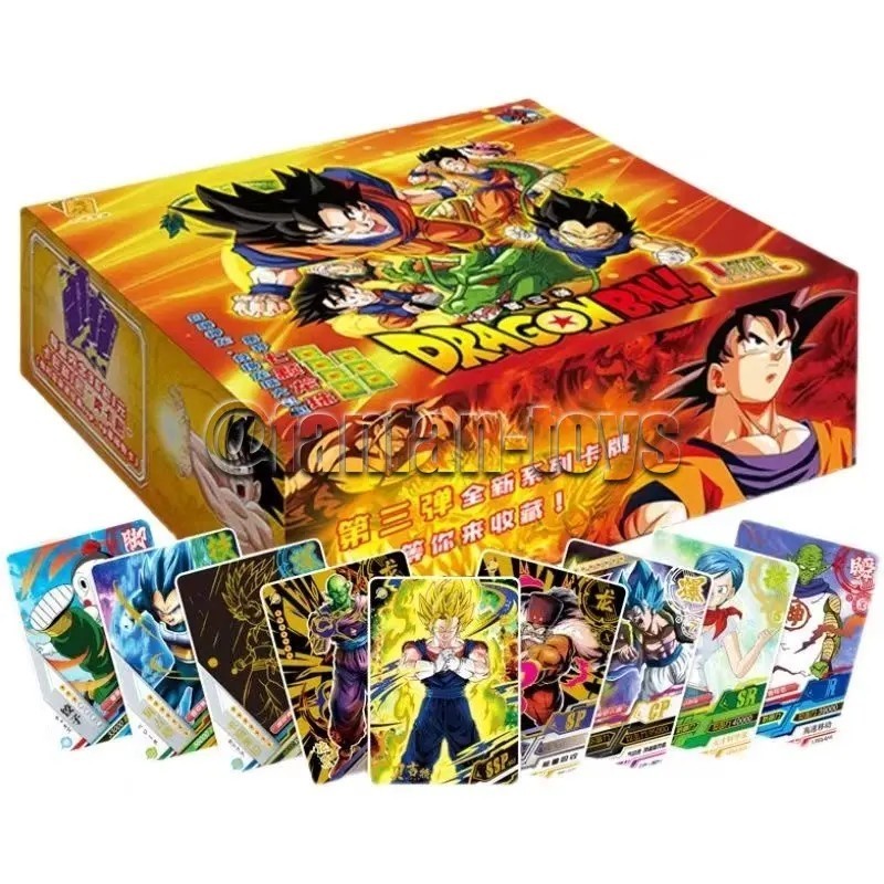 Anime Japanese Anime trading games dragon ball Collection cards playing cards dragon ball cards game