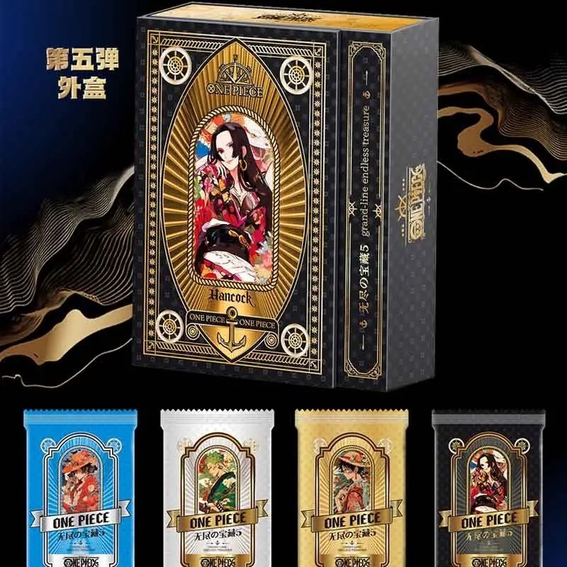 One Pieced Chopper Luffy Nami Game Trading Collection Booster Box Rare Table Playing Cards for Kids Gift Toys