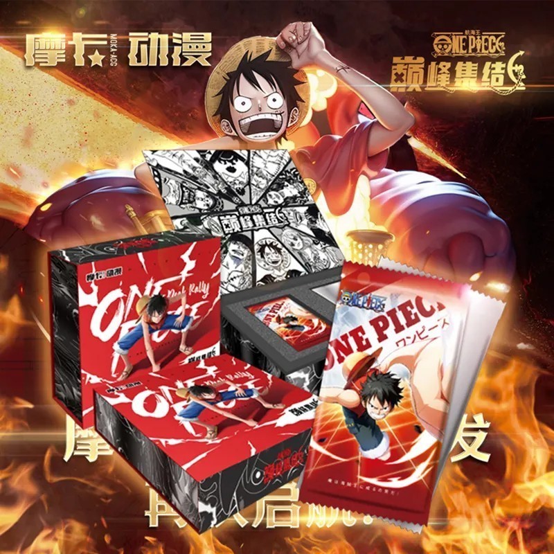 One Pieced Chopper Luffy Nami Game Trading Collection Booster Box Rare Table Playing Cards for Kids Gift Toys