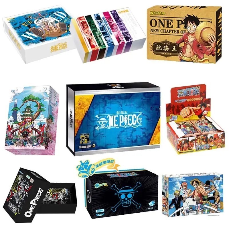 Anime Luffy Zoro Nami Chopper Franky Booster Box TCG trading playing cards games one pieces card game one piece card