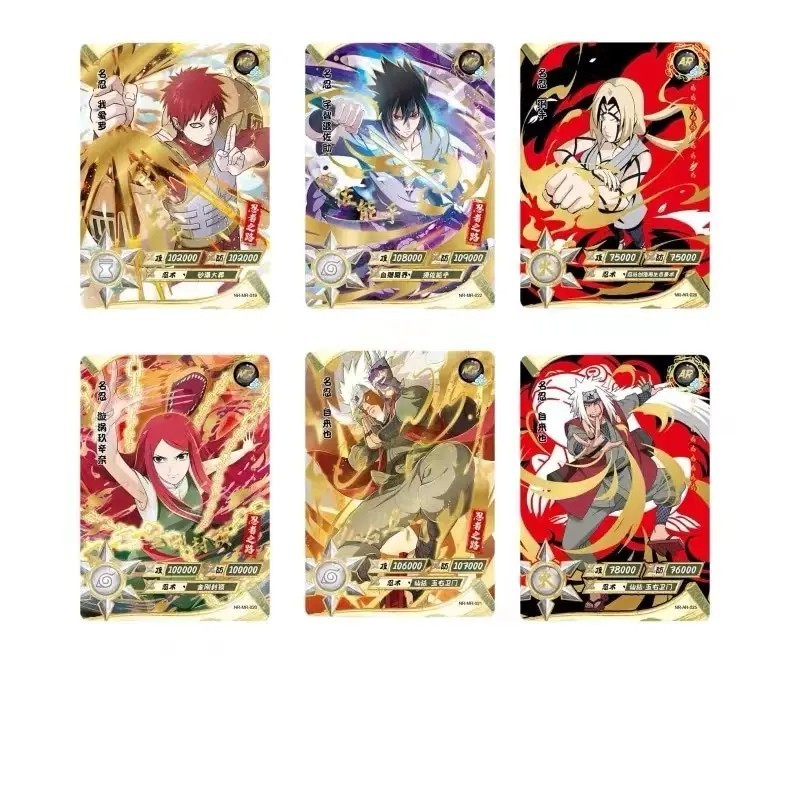 Wholesale Japanese Anime Cards Narutoes Cards Tier1 Wave1 Booster 36pack 5cards Kayou Anime Playing Cards Game Cartas Gift