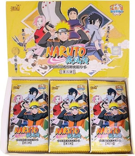 Wholesale Narutoes Collection Cards Classic Booster Classic Edition Board Playing Games Carts Anime GiftCard Bo