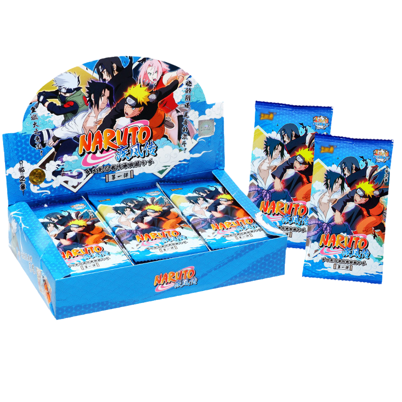 Japanese Anime Game Cards Narutoes Cards Tier1 Wave1 Shippuden KAYOU Genuine Collectible Cards For Children's Birthday Gifts