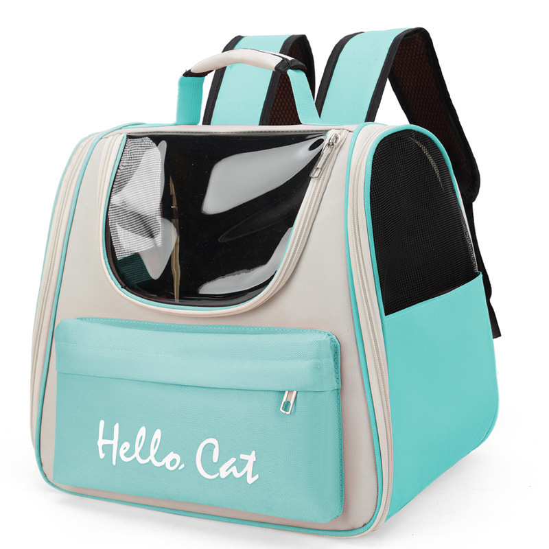 high quality portable pet bag cat out carrier backpack dog travel for large small cats  panoramic view and dogs