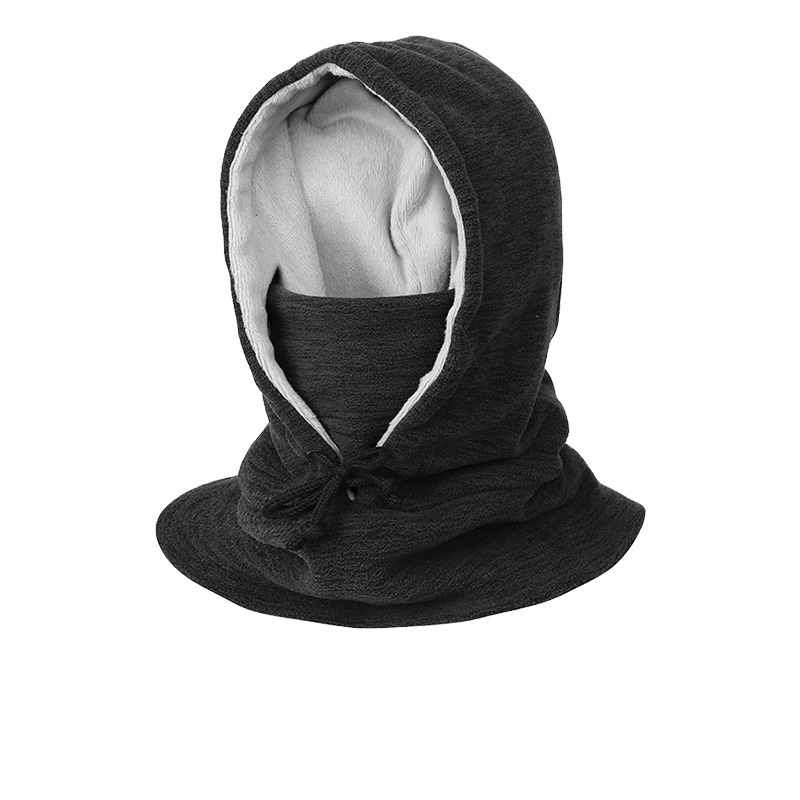 Wanshui Beanie Winter Balaclava Warm Windproof Unisex Outdoor Face Mask Fleece Hoodie Full Head Cover Scarf Neck Warmer Ski