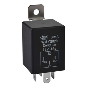 12 volt auto timer delay relay 24v dc relay 12v 4 pin delay on/off switch with metal bracket WM YS020