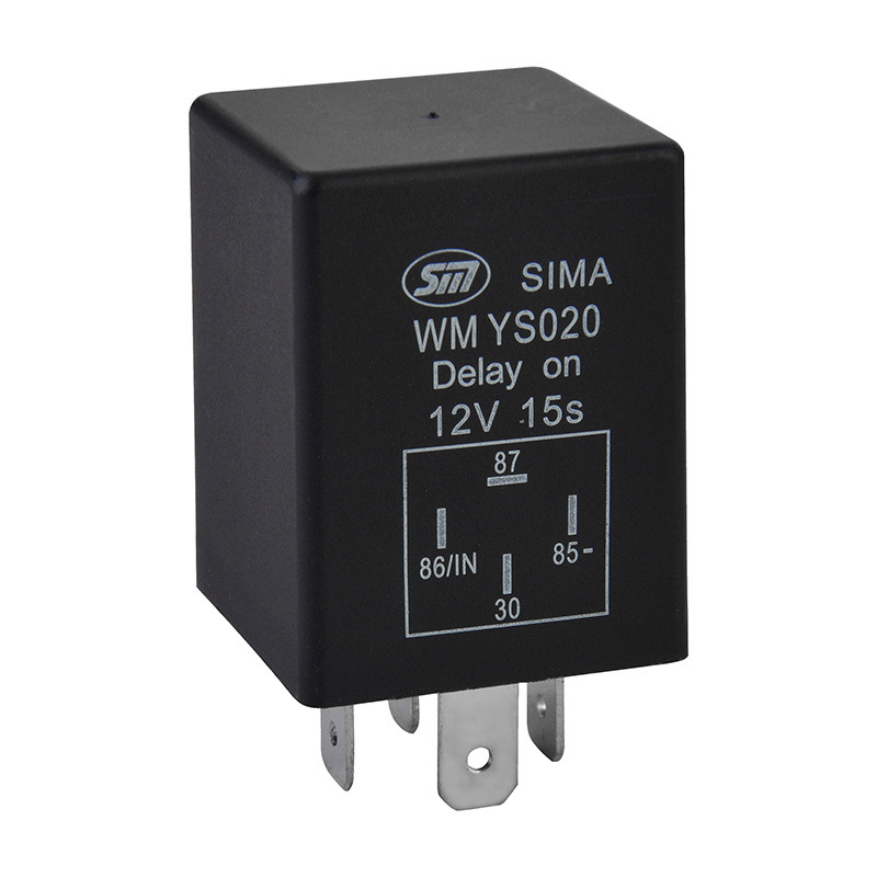 12 volt auto timer delay relay 24v dc relay 12v 4 pin delay on/off switch with metal bracket WM YS020