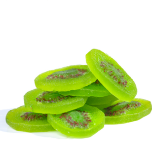 Dried fruit candied kiwi Dried canned food Casual snack kiwi slices Fresh peeled kiwi slices