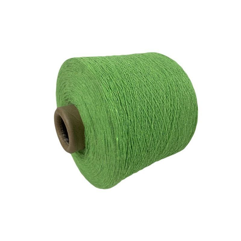 TC cotton polyester blended towel yarn recycled polyester yarn for multi-purpose cleaning towels