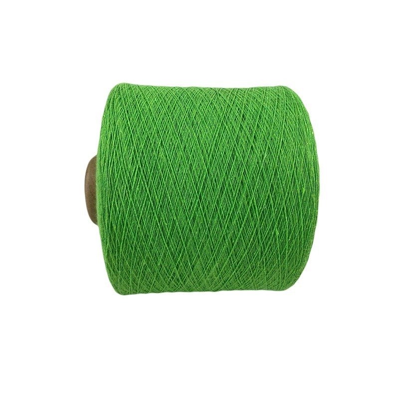 TC cotton polyester blended towel yarn recycled polyester yarn for multi-purpose cleaning towels