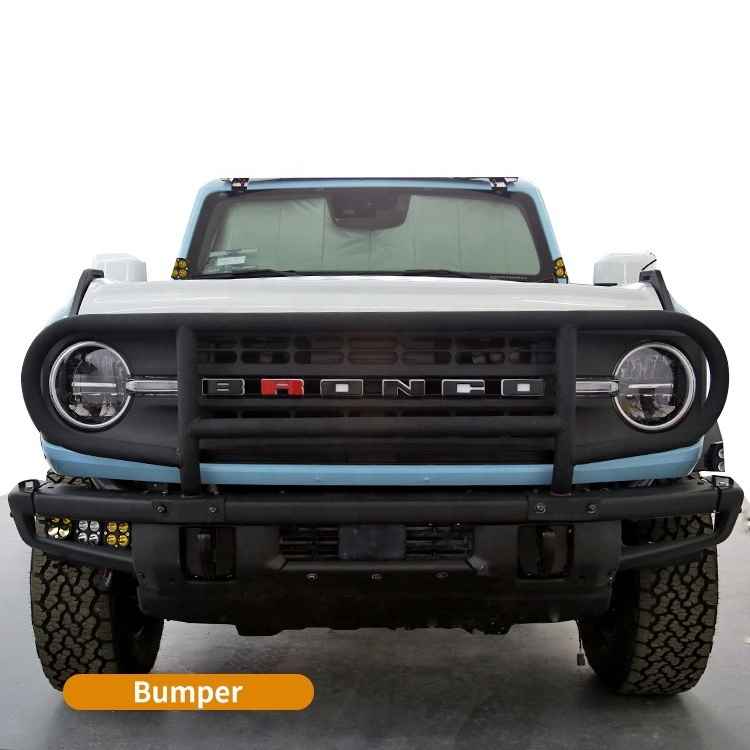 2021-2022 Ford Bronco Bull Bar Front Bumper ford bronco accessories