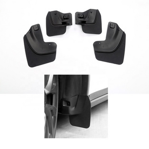 New Arrival  Mud Guard Flap Cover Mudflap  Wide Fender Bracket Black Mud Flaps For Tesla Model X 2023