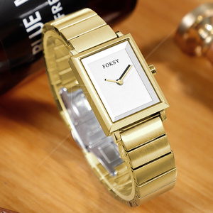 Luxury Latest Fancy Casual Stainless Steel Top Hand Wrist Quartz Lady Watch for Women with Bracelet