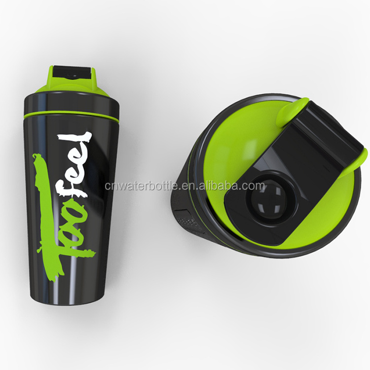 most popular items promotional metal stainless steel Joyshaking protein drinking free sample protein shaker cup free