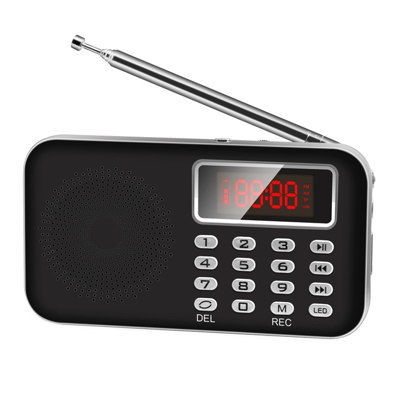 Trade Assurance Suppliers portable radio am fm Y-619 MP3 Rechargeable Music Player am fm radios with LED Display portable radio