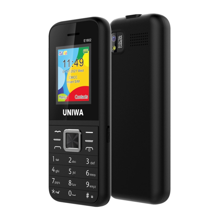 Factory UNIWA E1802 Elder Phone Mini Card Smartphone Mobile Phone for elderly