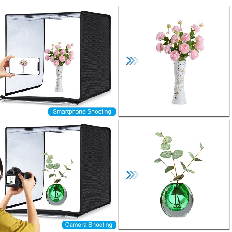 New Release photo studio accessories FOTO PULUZ 40cm Portable photo studio light box photo box studio