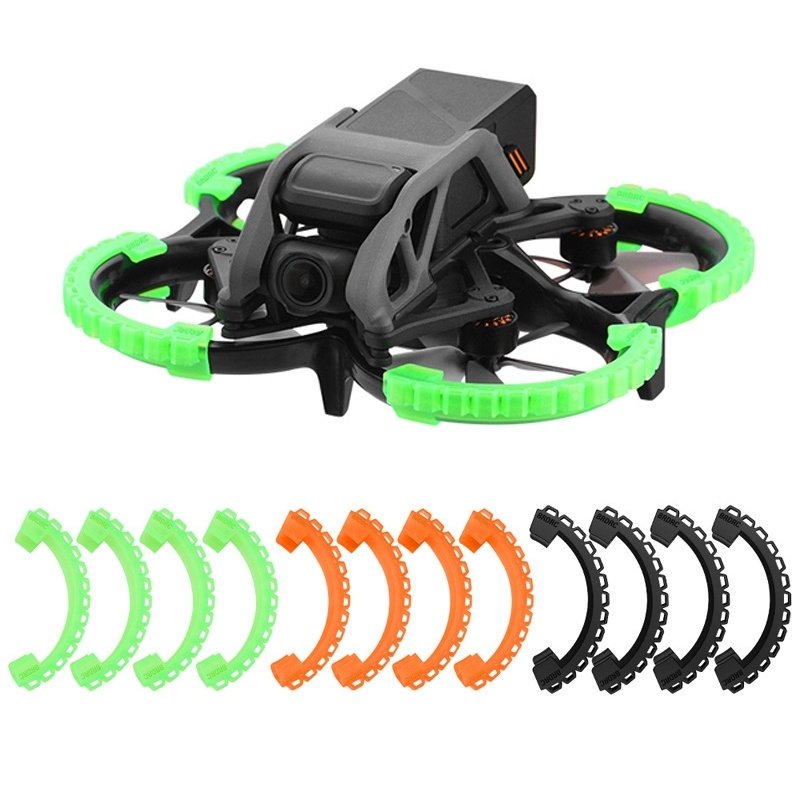 New Sell For DJI Avata BRDRC-9604 Drone Propeller TPU Protective Guard Anti-collision Drone Ring Cover