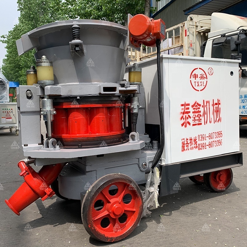 Dry Process Shotcrete Concrete Spray Gun Machine for sale