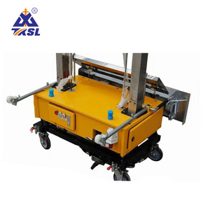 China hydraulic automatic concrete exterior cement electric motor robot plaster machine 220v for wall for sale