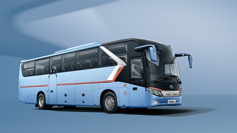 Hot City 50 Seater Used Buses Golden Dragon Bus Longwei Pure Electric 750KM Passenger Buses And Coaches For Sale In Saudi Arabia