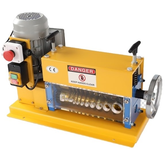 High-efficient Cheapest Copper Wire Stripping Machine Automatic Cable Stripper Equipment Electric Scrap Cable Stripping Machine