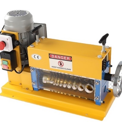 High-efficient Cheapest Copper Wire Stripping Machine Automatic Cable Stripper Equipment Electric Scrap Cable Stripping Machine