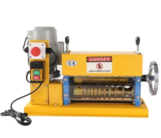 High-efficient Cheapest Copper Wire Stripping Machine Automatic Cable Stripper Equipment Electric Scrap Cable Stripping Machine