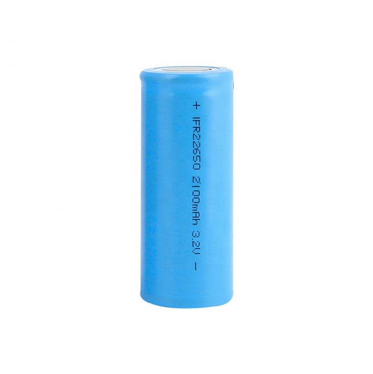 Blue 3.2v Cylinder 22650 Cell Li-ion Battery 22650 3.2v Rechargeable Battery