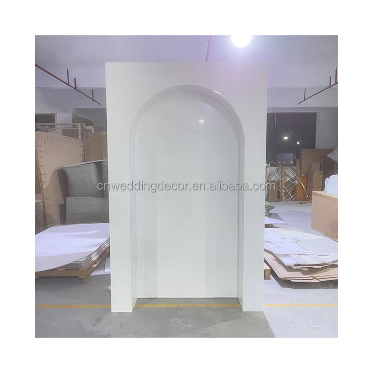 Wholesale Acrylic Arch Wedding Backdrop For Event Decoration With Balloon